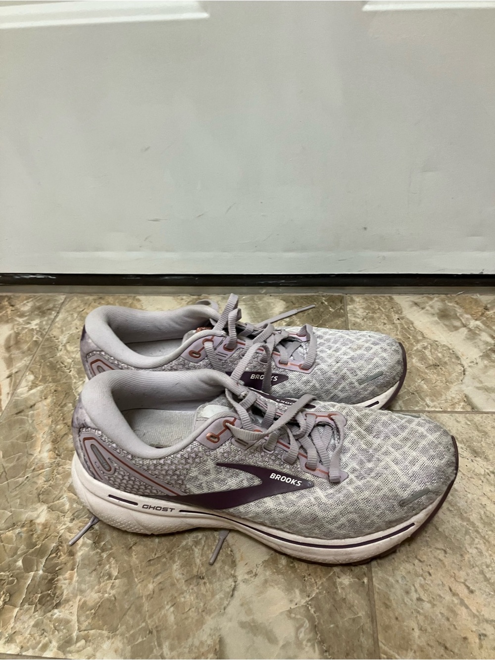 Brooks Ghost 14 Women’s Mesh Cushioned Lace-Up Running Shoes Sz 7 Multicolor